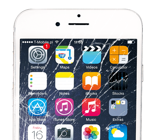 iPhoneの画面割れ修理も激安のi-potion